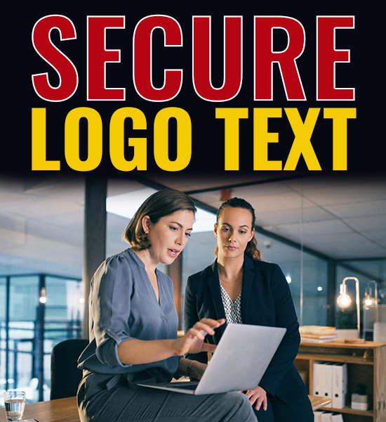 Secure Logo Text